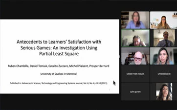 İşletme Seminerleri: "Investigating the Factors Affecting Learners' Satisfaction with Serious Games Using Partial Least Square” duyuru görseli