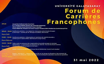 Üniversitemizde Frankofon Kariyer Forumu düzenlendi duyuru görseli