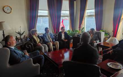 Fransa’nın Türkiye Büyükelçisi Sayın Isabelle Dumont Üniversitemizi ziyaret etti duyuru görseli