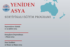 Yeniden Asya Sertifikalı Eğitim Programı (YASEP) duyuru görseli