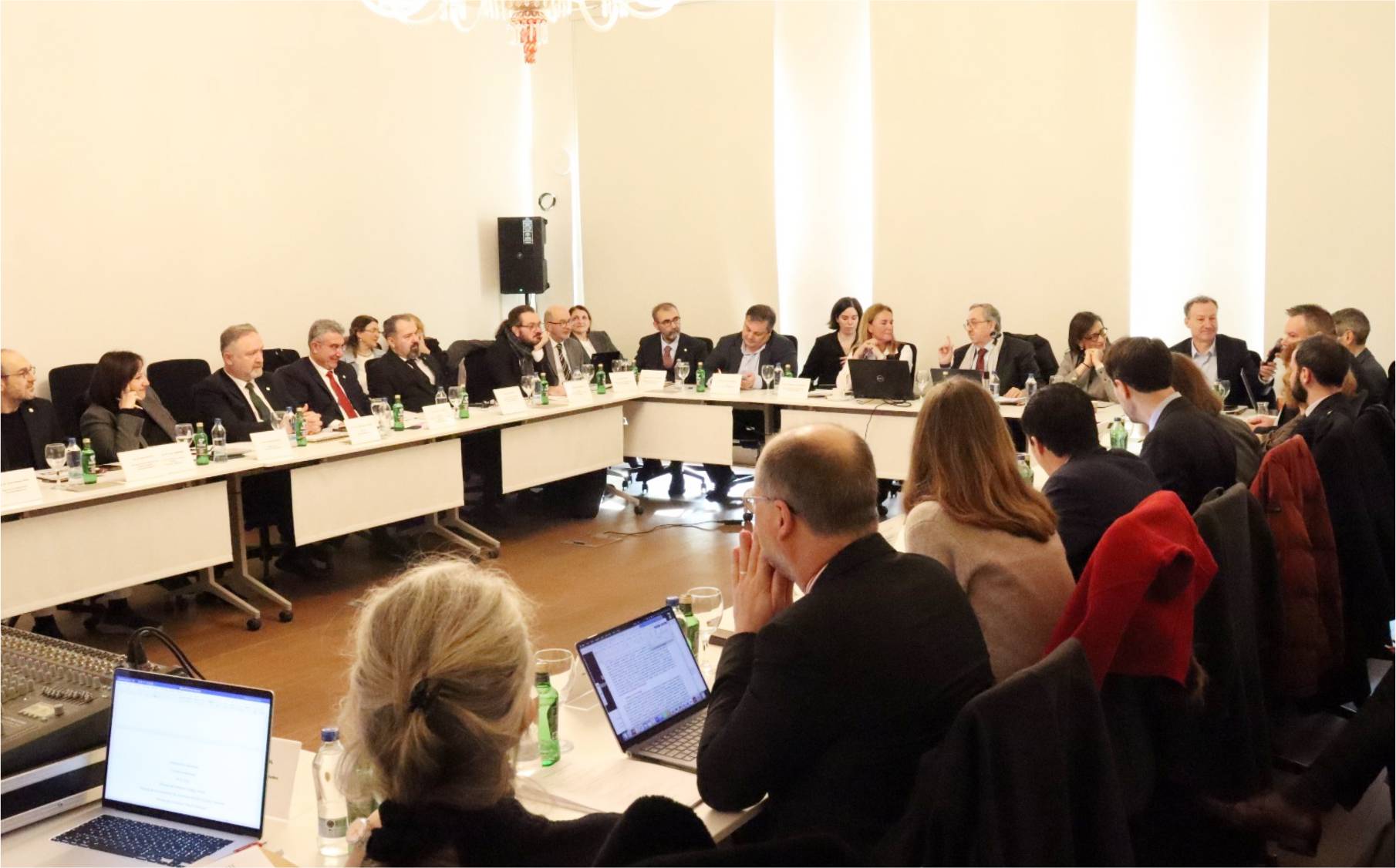 Akademik Konsey Toplantısı, konsorsiyum üyesi olan Fransız yükseköğretim kurumlarının katılımıyla Üniversitemizde düzenlendi duyuru görseli