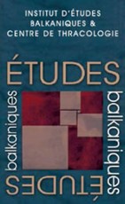 Études Balkaniques dergisinin 2026/3 sayısının kapağı