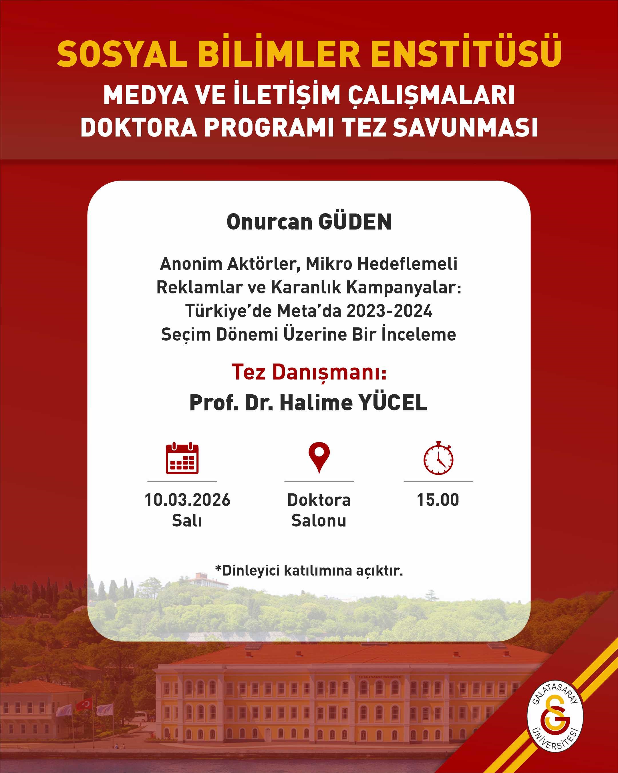 Onurcan GÜDEN Afiş