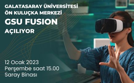 Galatasaray Üniversitesi Ön Kuluçka Merkezi GSÜ Fusion açılıyor duyuru görseli
