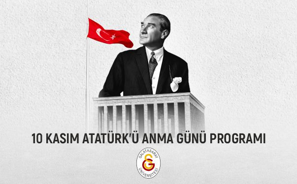 10 Kasım Atatürk’ü Anma Günü Programı duyuru görseli