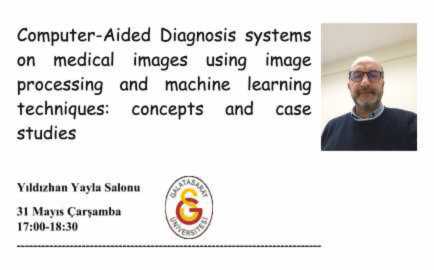 Computer-Aided Diagnosis systems on medical images using image processing and machine learning techniques: concepts and case studies etkinlik görseli