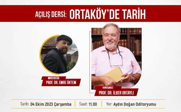 Açılış Dersi: Ortaköy'de Tarih duyuru görseli