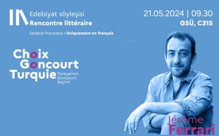 Choix Goncourt Turquie (Türkiye'nin Goncourt Seçimi) duyuru görseli