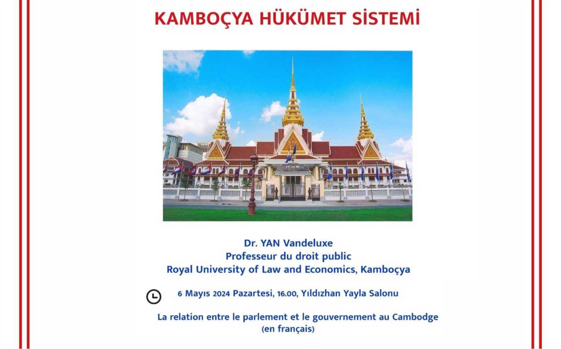 Kamboçya Hükümet Sistemi etkinlik görseli
