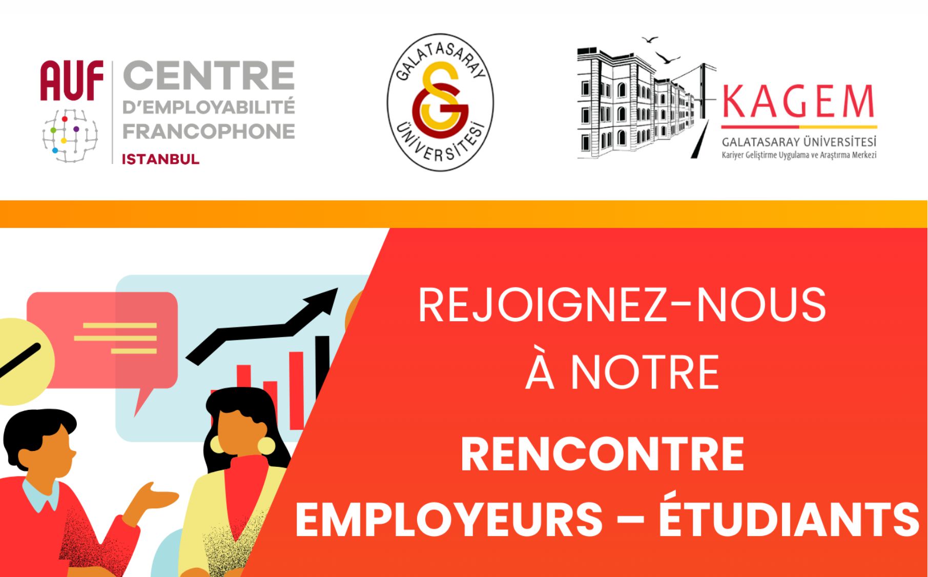 Rencontre Employeurs - Étudiants etkinlik görseli