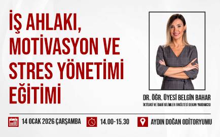 İş Ahlakı, Motivasyon ve Stres Yönetimi Eğitimi etkinlik görseli