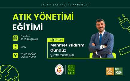 Atık Yönetimi Eğitimi etkinlik görseli