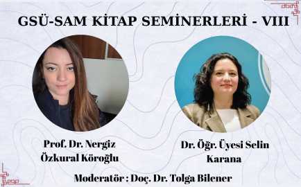 GSÜ-SAM Kitap Seminerleri - VIII etkinlik görseli