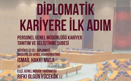 Diplomatik Kariyere İlk Adım etkinlik görseli