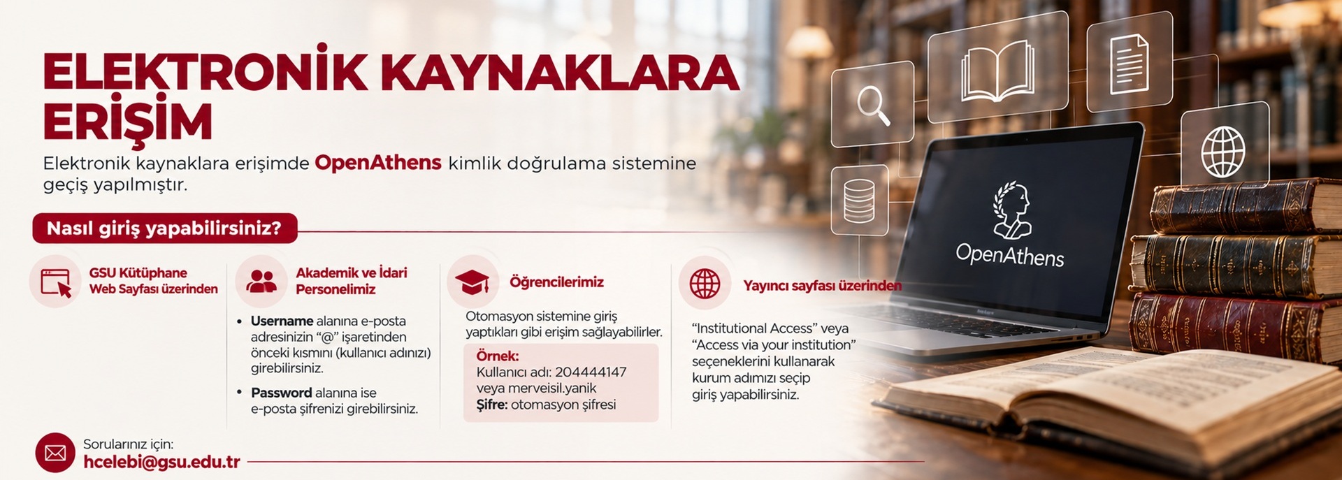 GSÜ Suna Kıraç Kütüphanesi